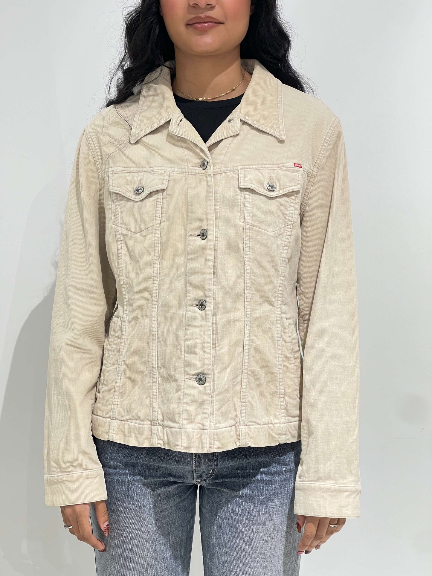 Vintage 00s Corduroy Boho Jacket