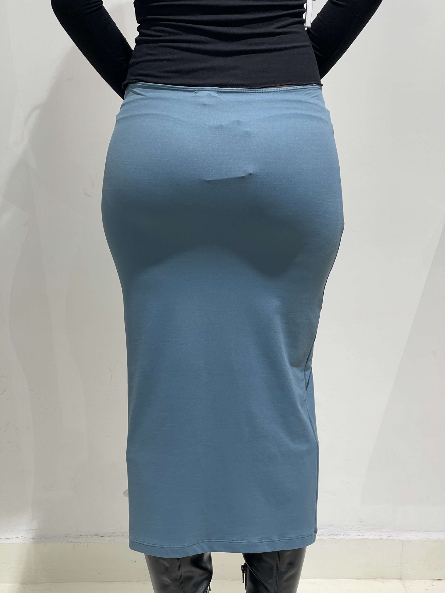 Vintage Late 90s Elastic Low Rise Skirt