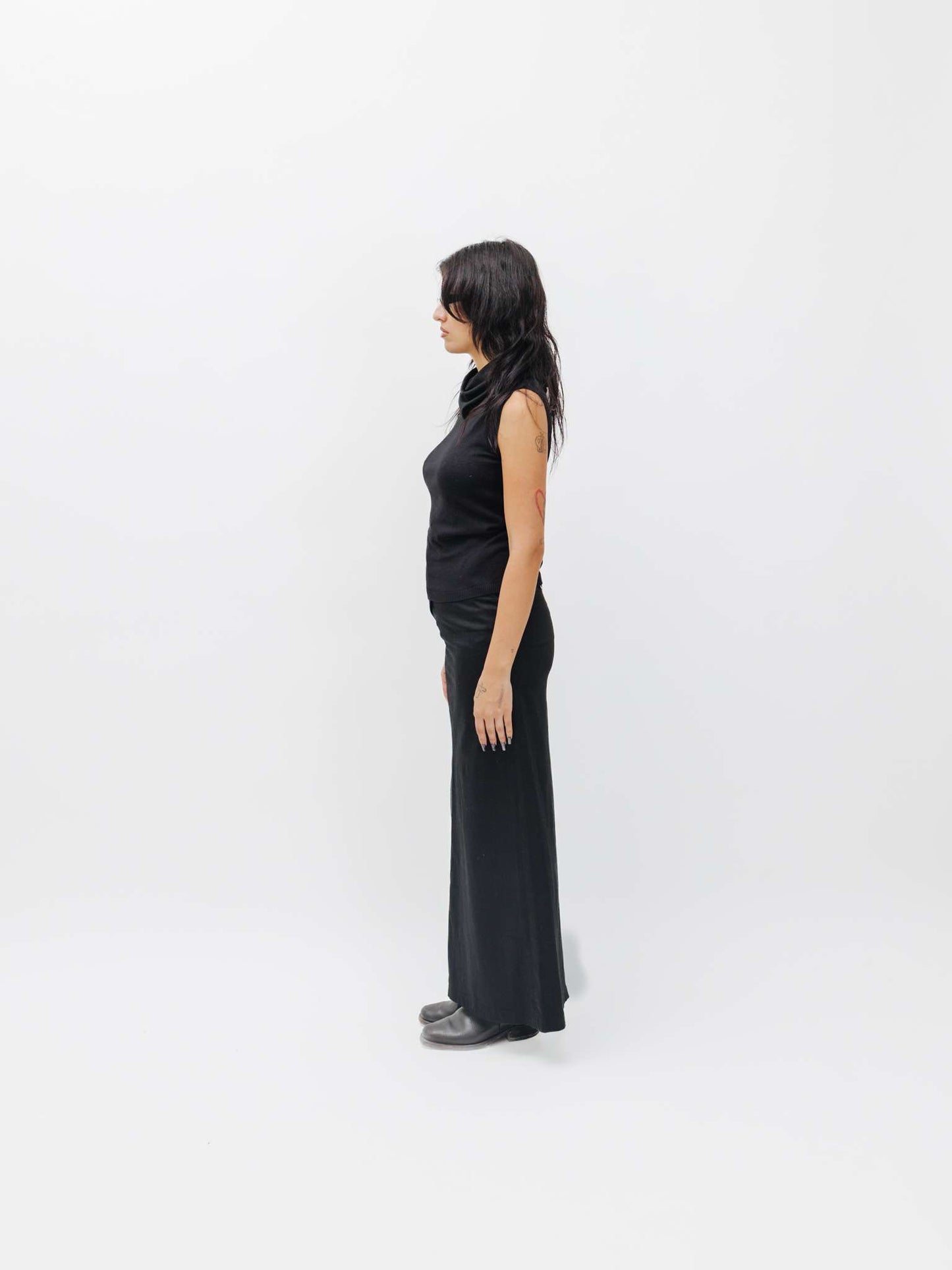 Vintage 00s Gorpcore Cargo Maxi Skirt