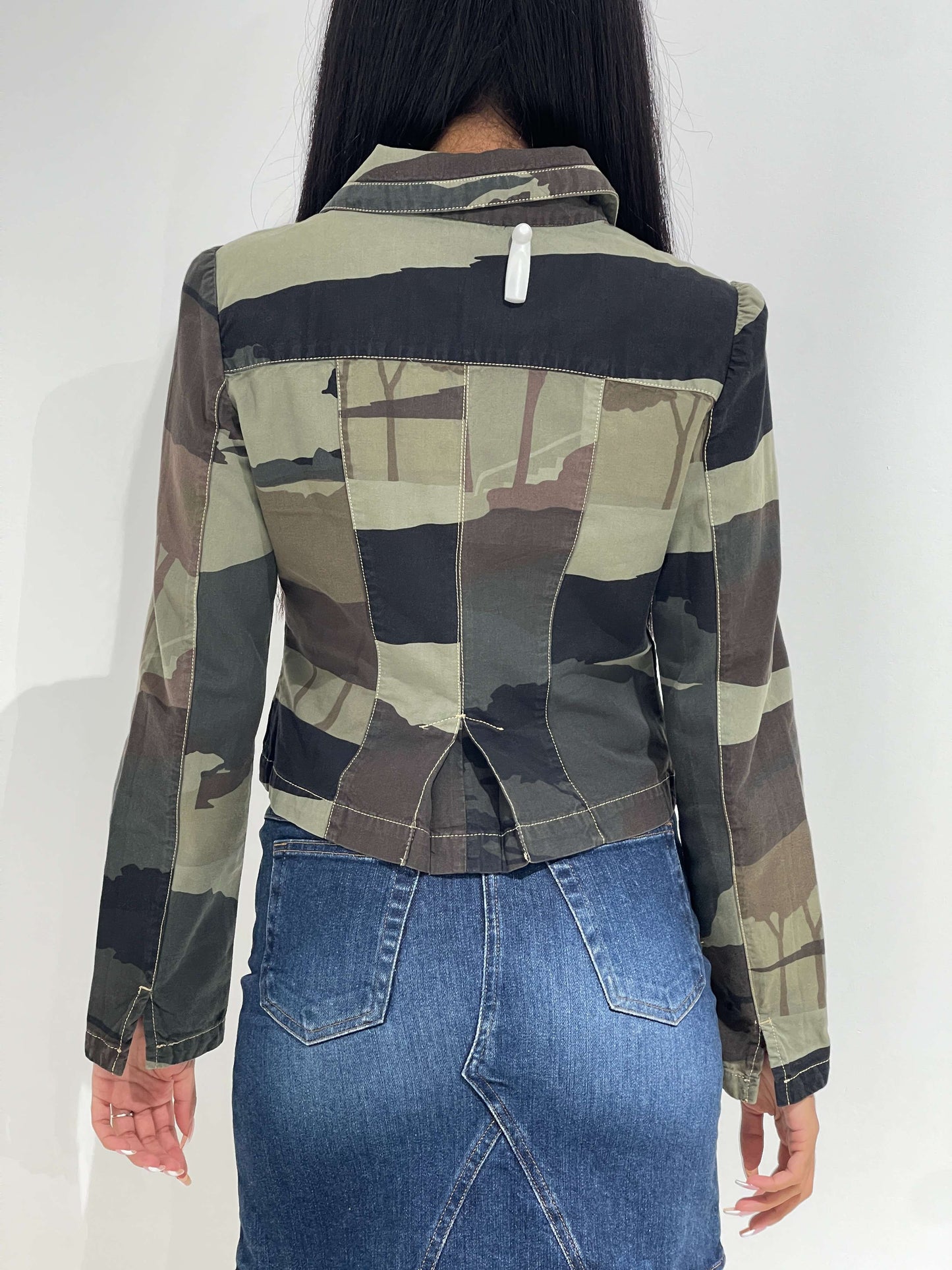 Vintage 00s Kenzo Camouflage Blazer