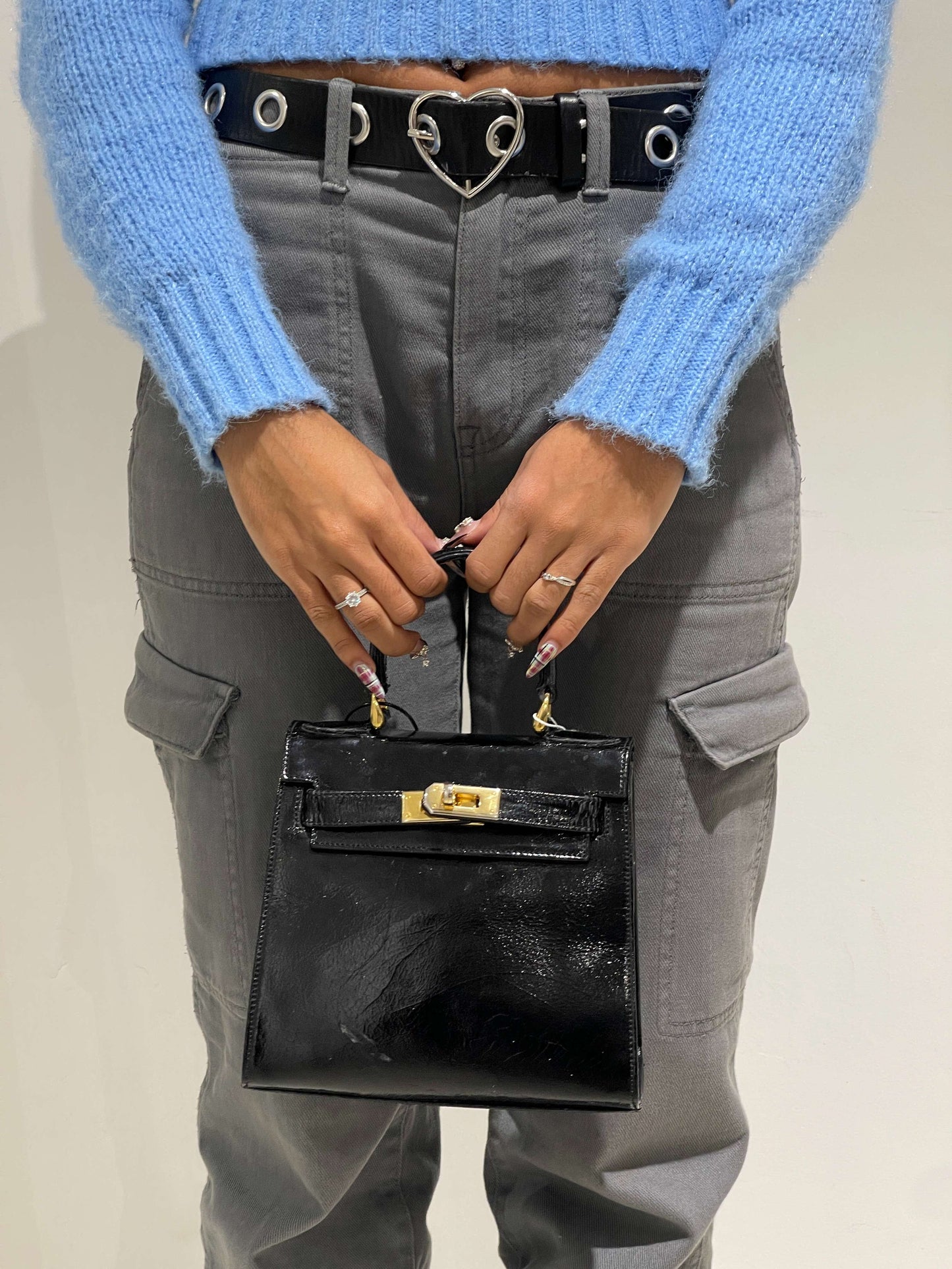 Vintage Hermès Style Kelly Mini Bag