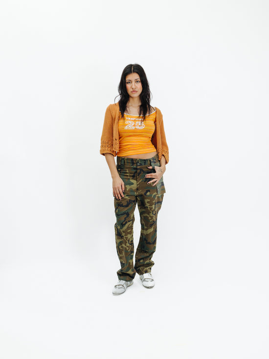 Vintage 00s Camouflage Cargo Pants