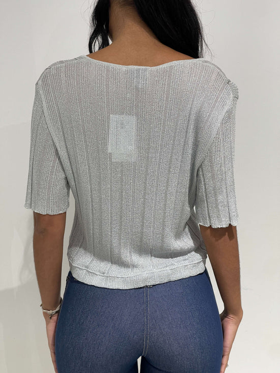 Vintage 90s Shimmery Top With Sequins