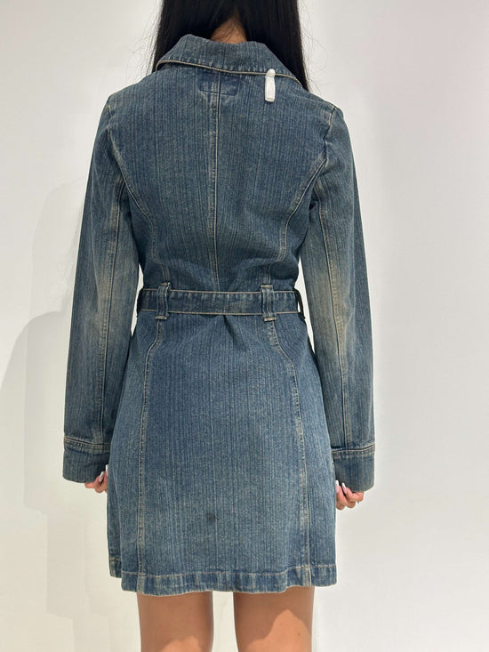 Vintage Y2K Rockstar Girlfriend Denim Coat