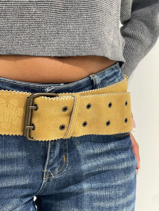 Vintage Y2K Phard Suede Belt