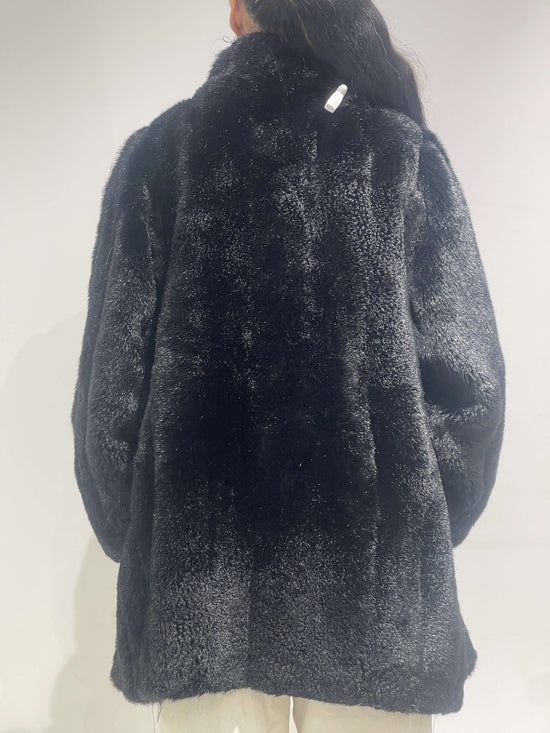 Vintage 90s Fur Maxi Coat