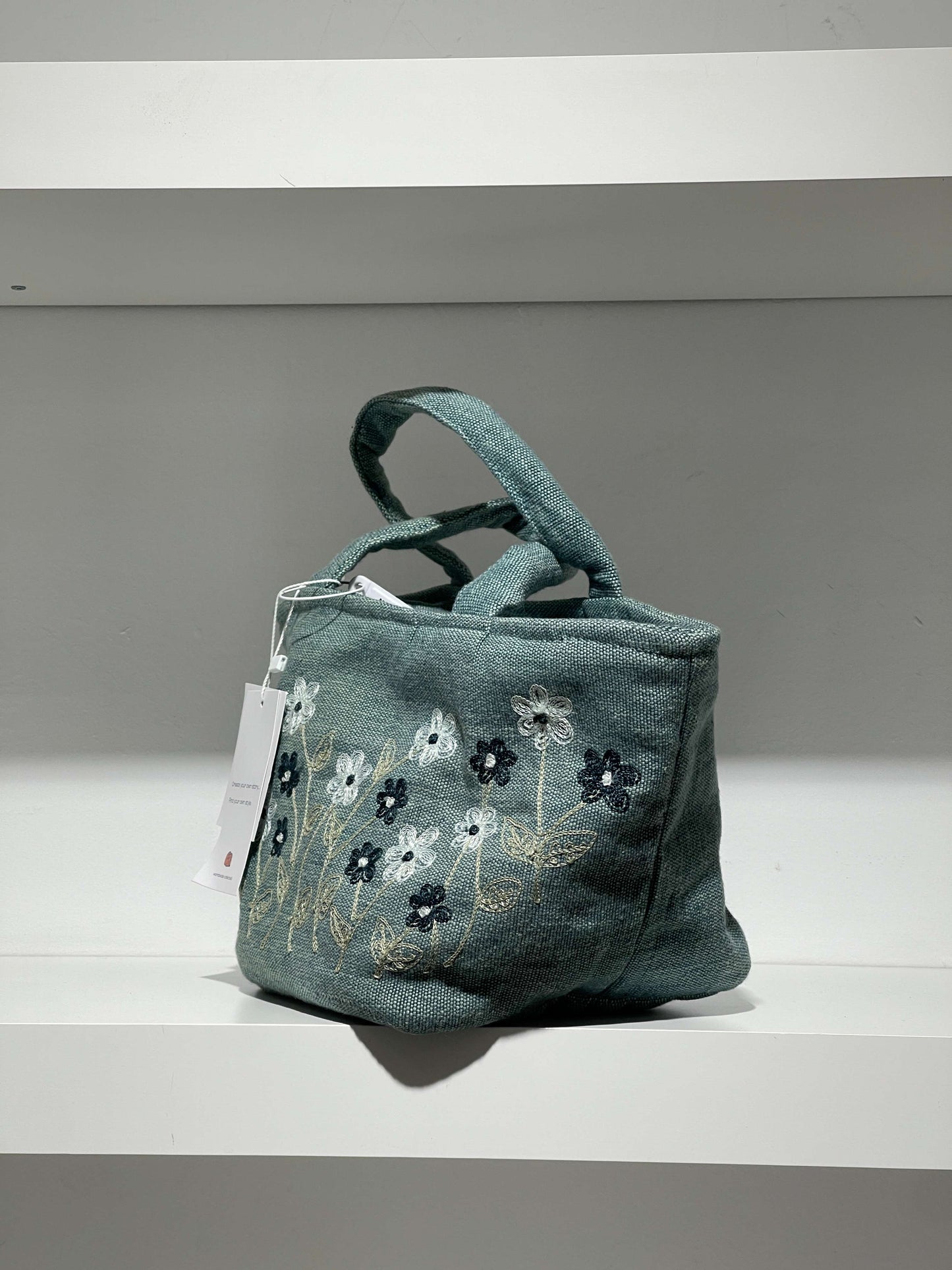 Vintage 90s Floral Hand Bag