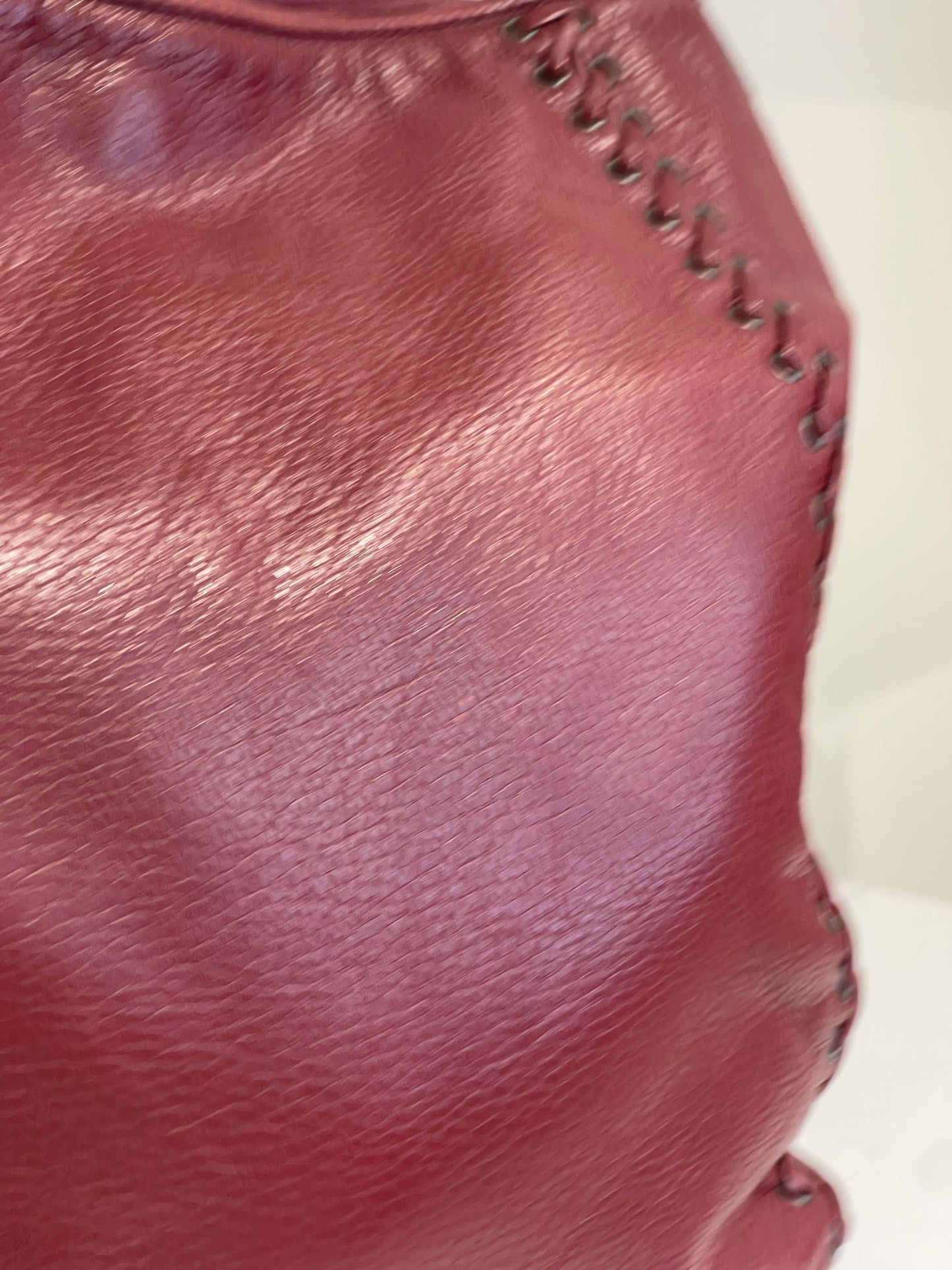 Vintage 00s Dior by John Galliano Heart Red Bag