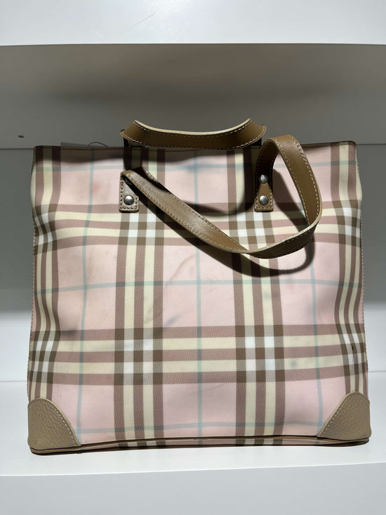 Vintage Late 90s Burberry Pink Cute Bag