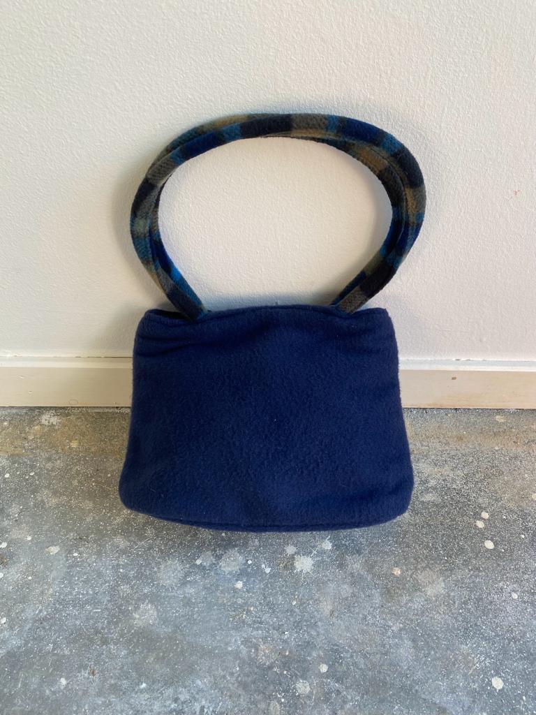 Vintage 90s Eclectic Grandpa Flower Bag