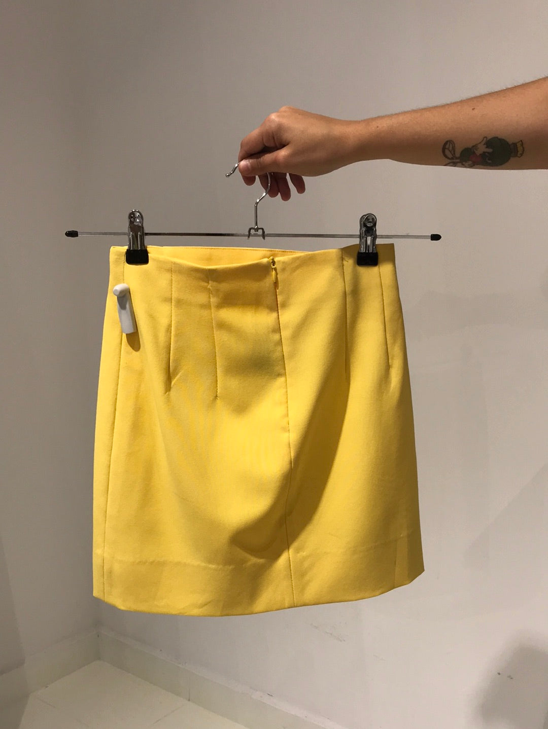 Vintage 00s Coquette Yellow Skirt