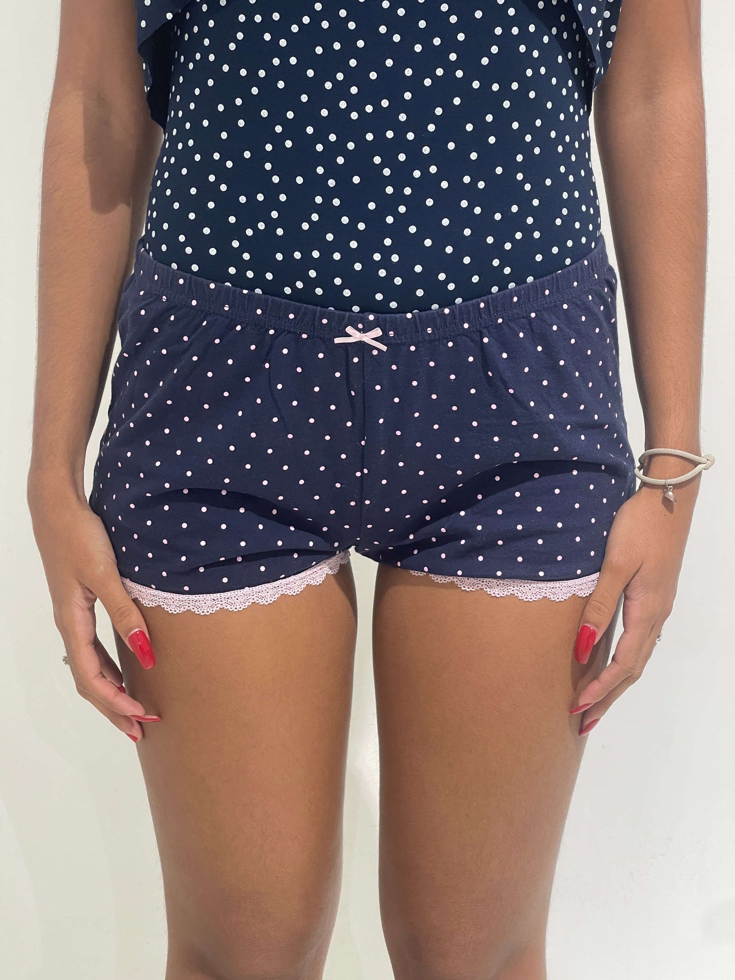 Vintage 00s Coquette Dots Shorts