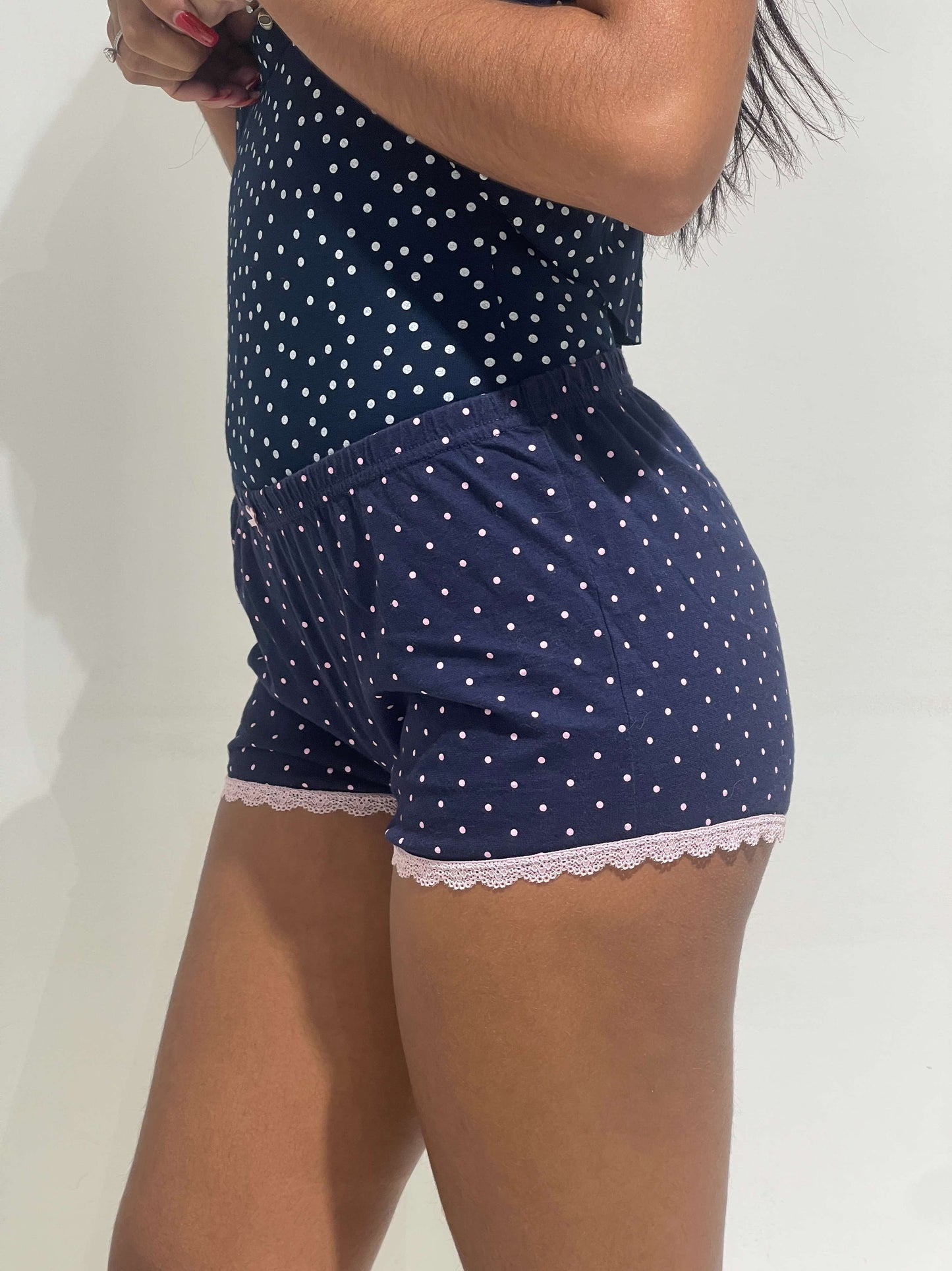 Vintage 00s Coquette Dots Shorts