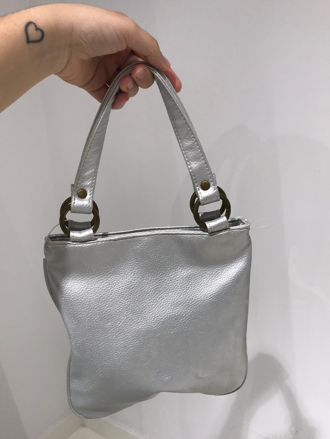 Vintage 00s Silver Mini Bag