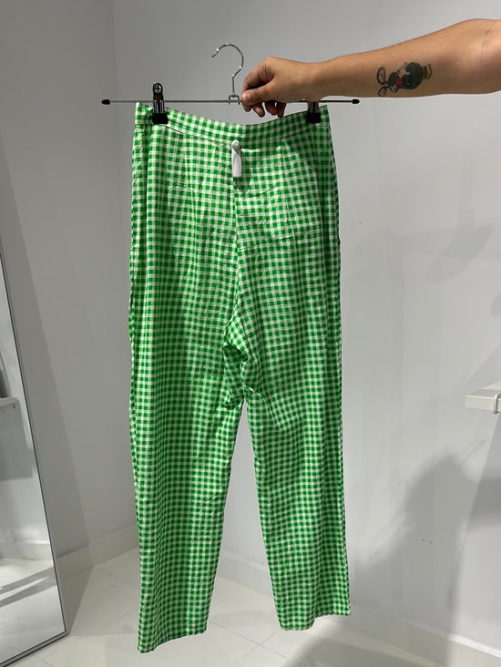 Vintage 90s Checkered Summer Pants