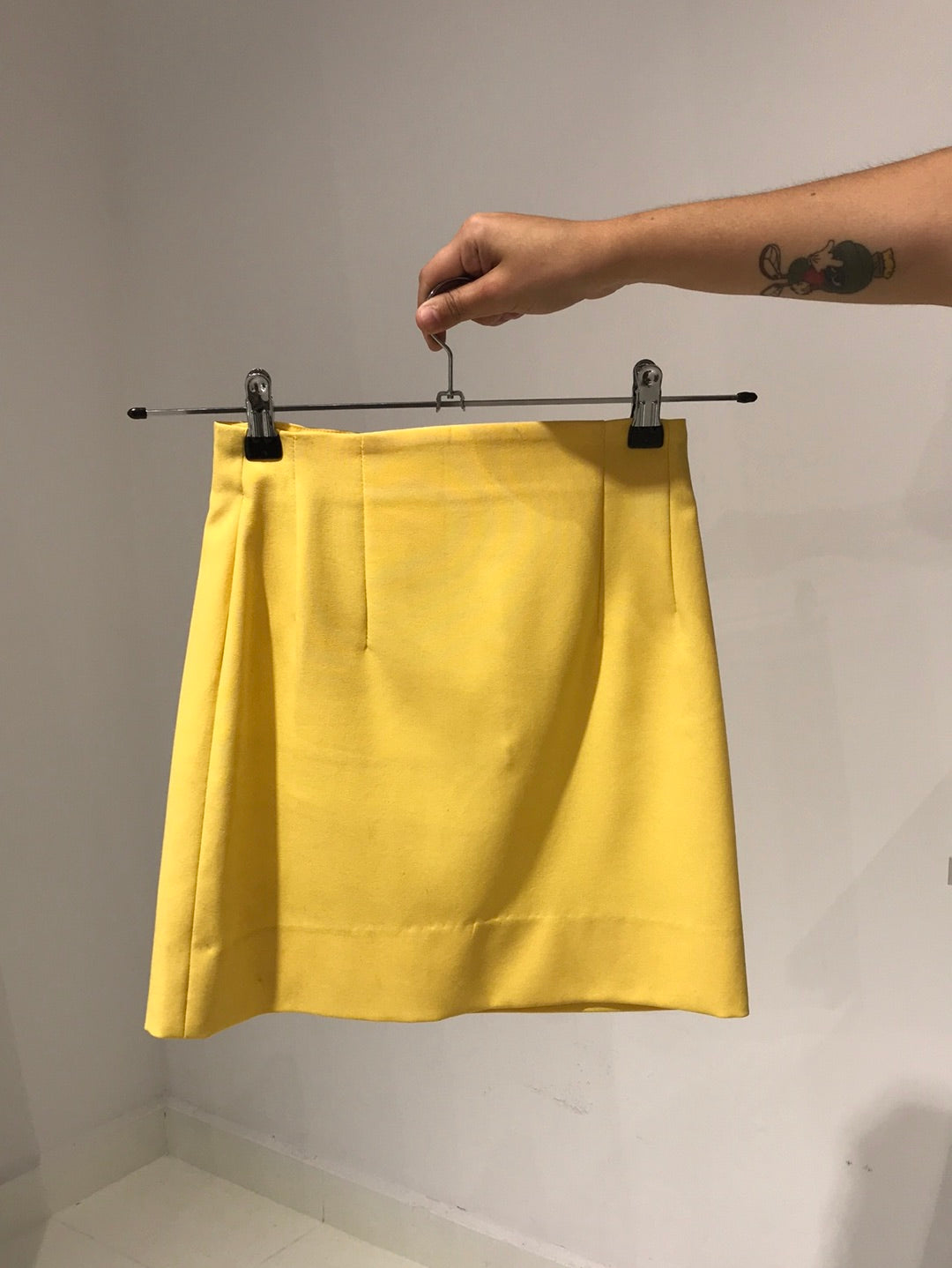 Vintage 00s Coquette Yellow Skirt