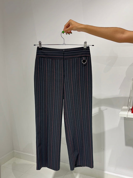 Vintage Late 90s Corporate Siren Striped Pants