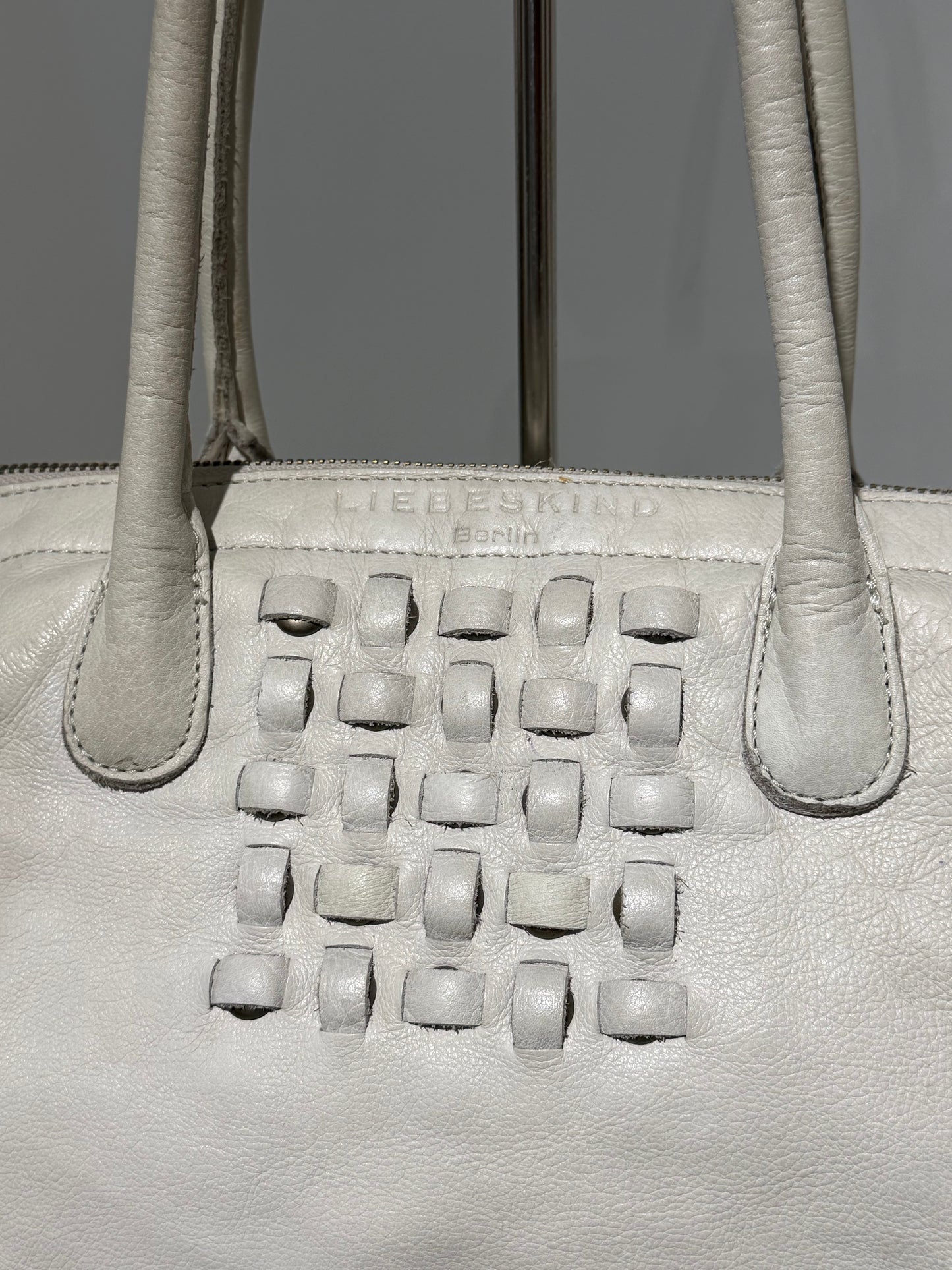 Vintage 00s Margiela Style Japanese Maxi Bag In White