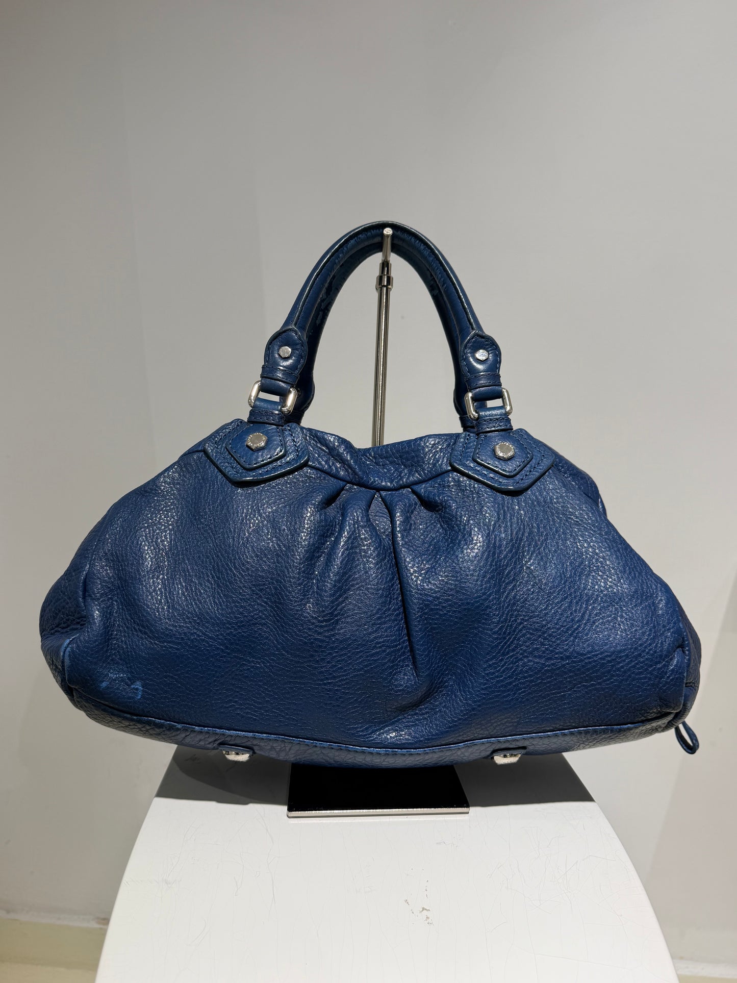 Rare vintage y2k marc jacobs pinterest viral bowling bag in blue
