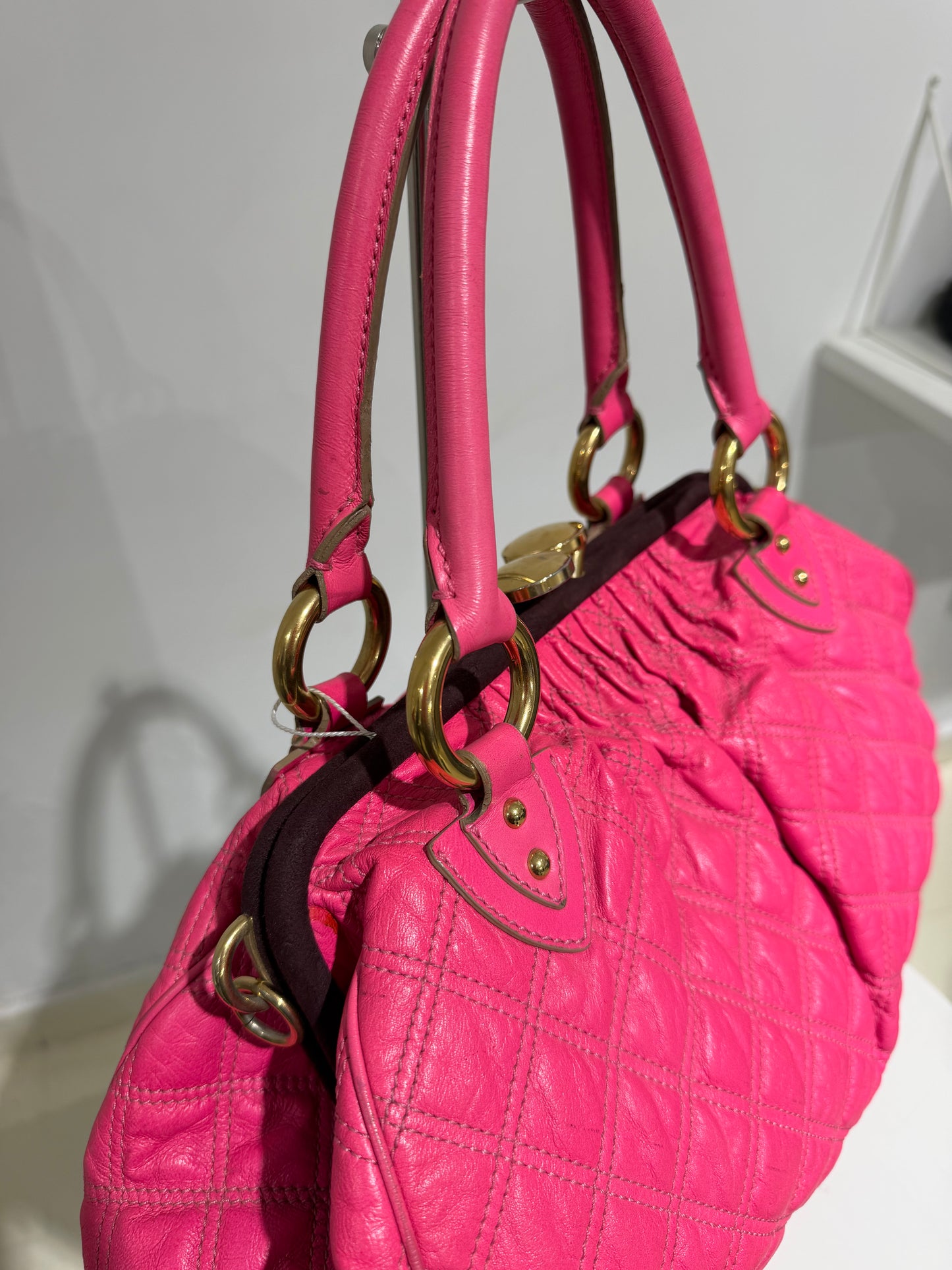 Rare Vintage 00s Marc Jacobs Stam Bag In Pink (As Seen On Mischa Barton)