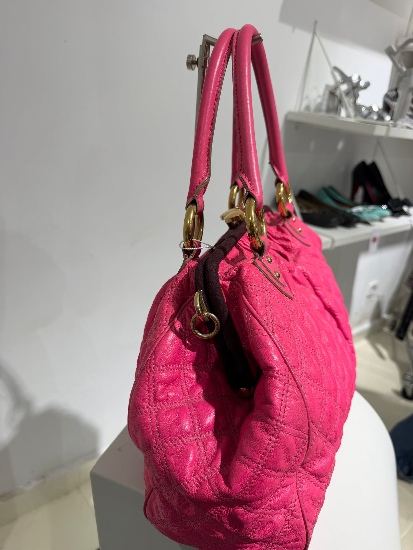 Rare Vintage 00s Marc Jacobs Stam Bag In Pink (As Seen On Mischa Barton)