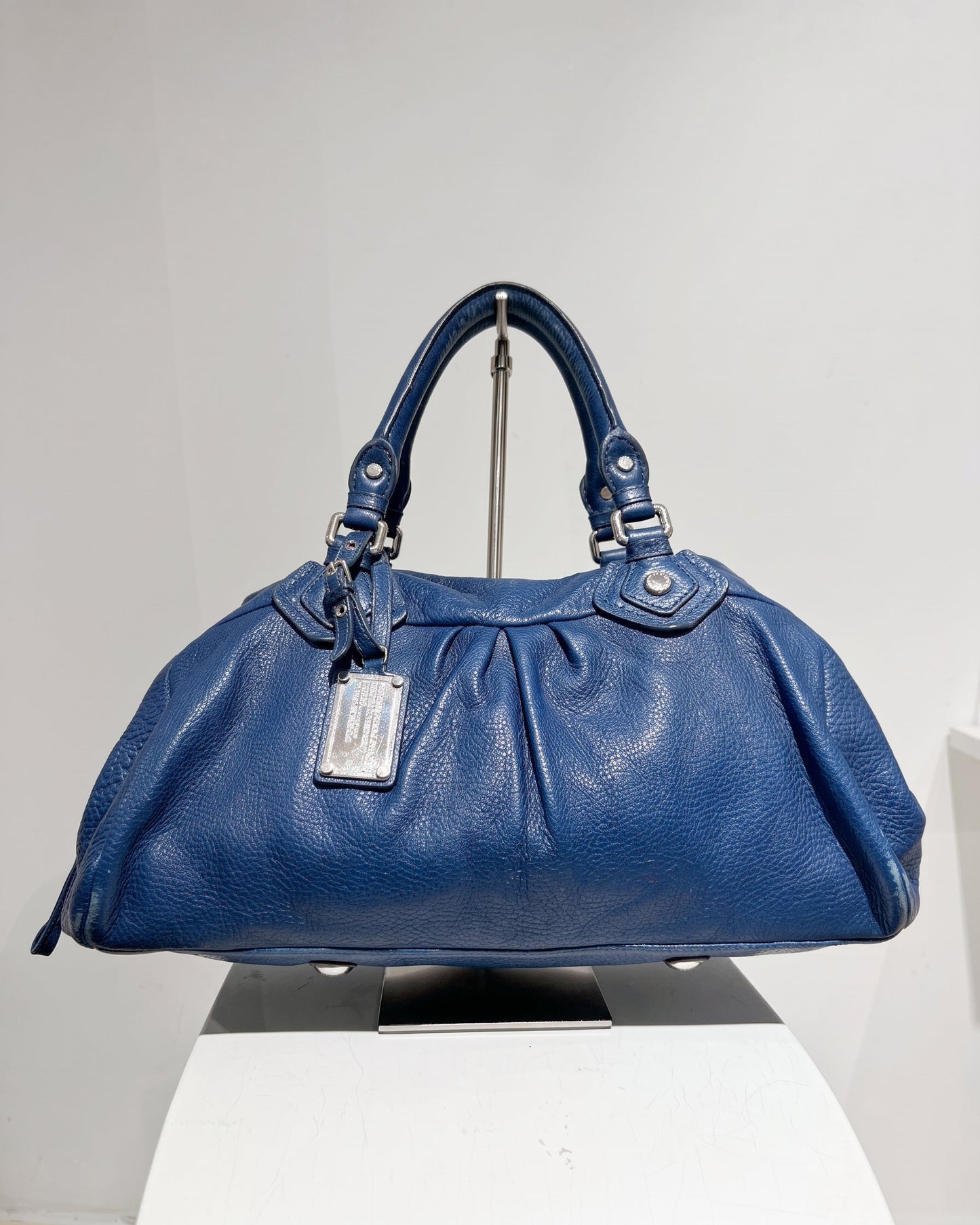 Rare vintage y2k marc jacobs pinterest viral bowling bag in blue