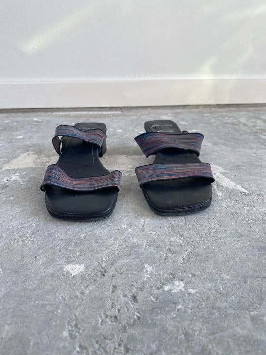 Vintage 90s Elastic Strap Sandals