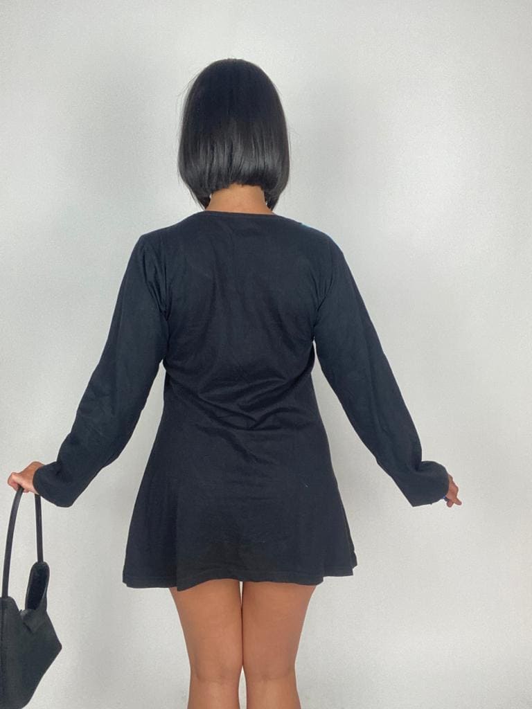 Vintage Late 90s Ethnic Boho Mini Dress