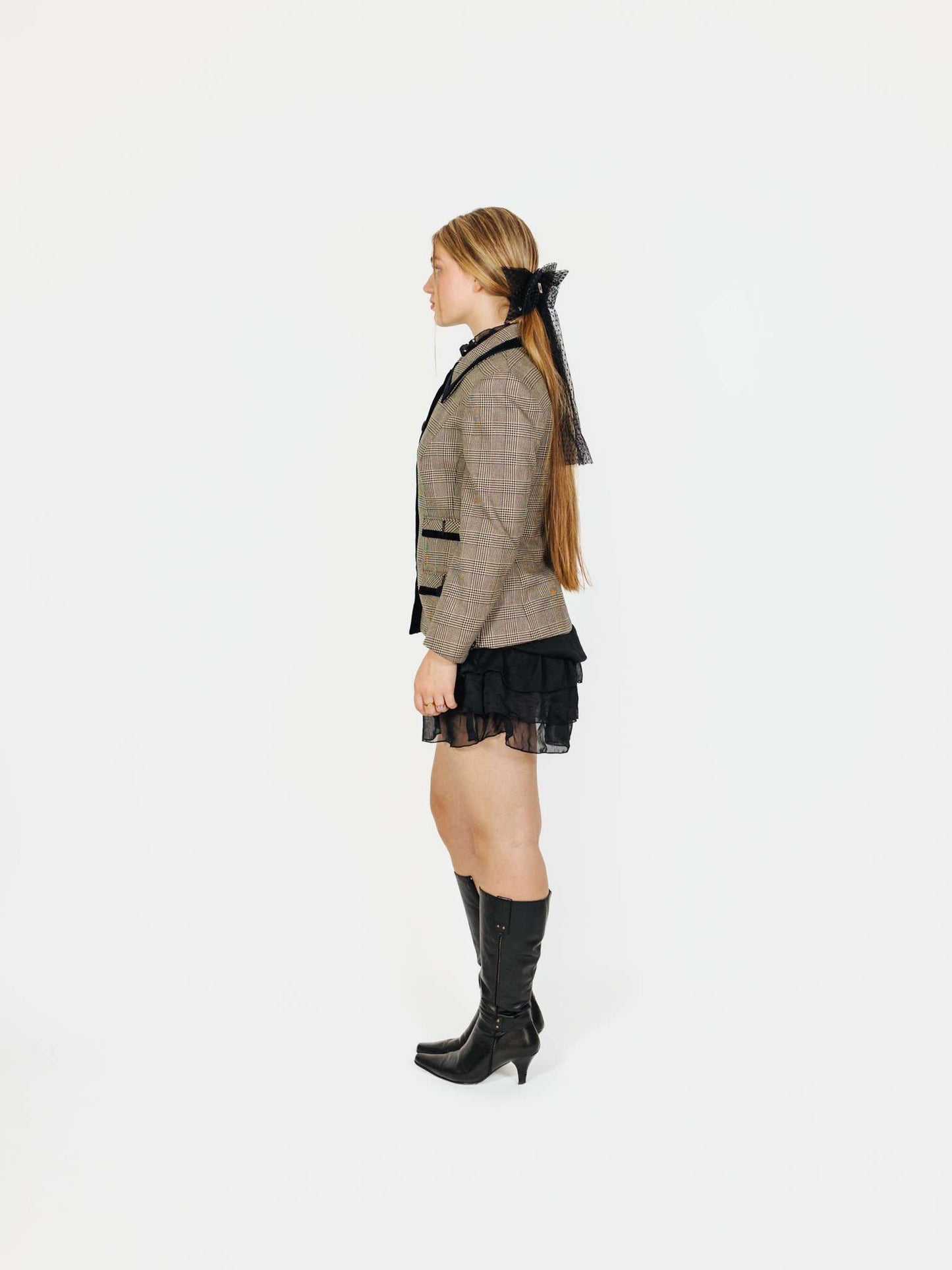 Cargar imagen en el visor de la galería, Vintage 90s Minimalism Alexa Chung Style Jacket
