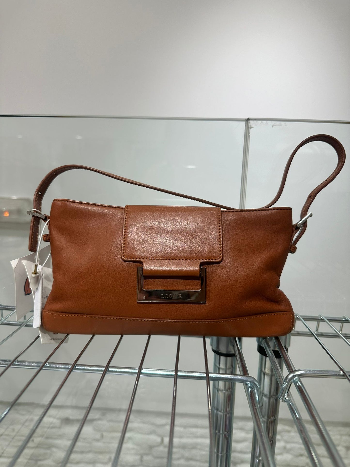 Vintage 00s Loewe Puffer Baguette Bag