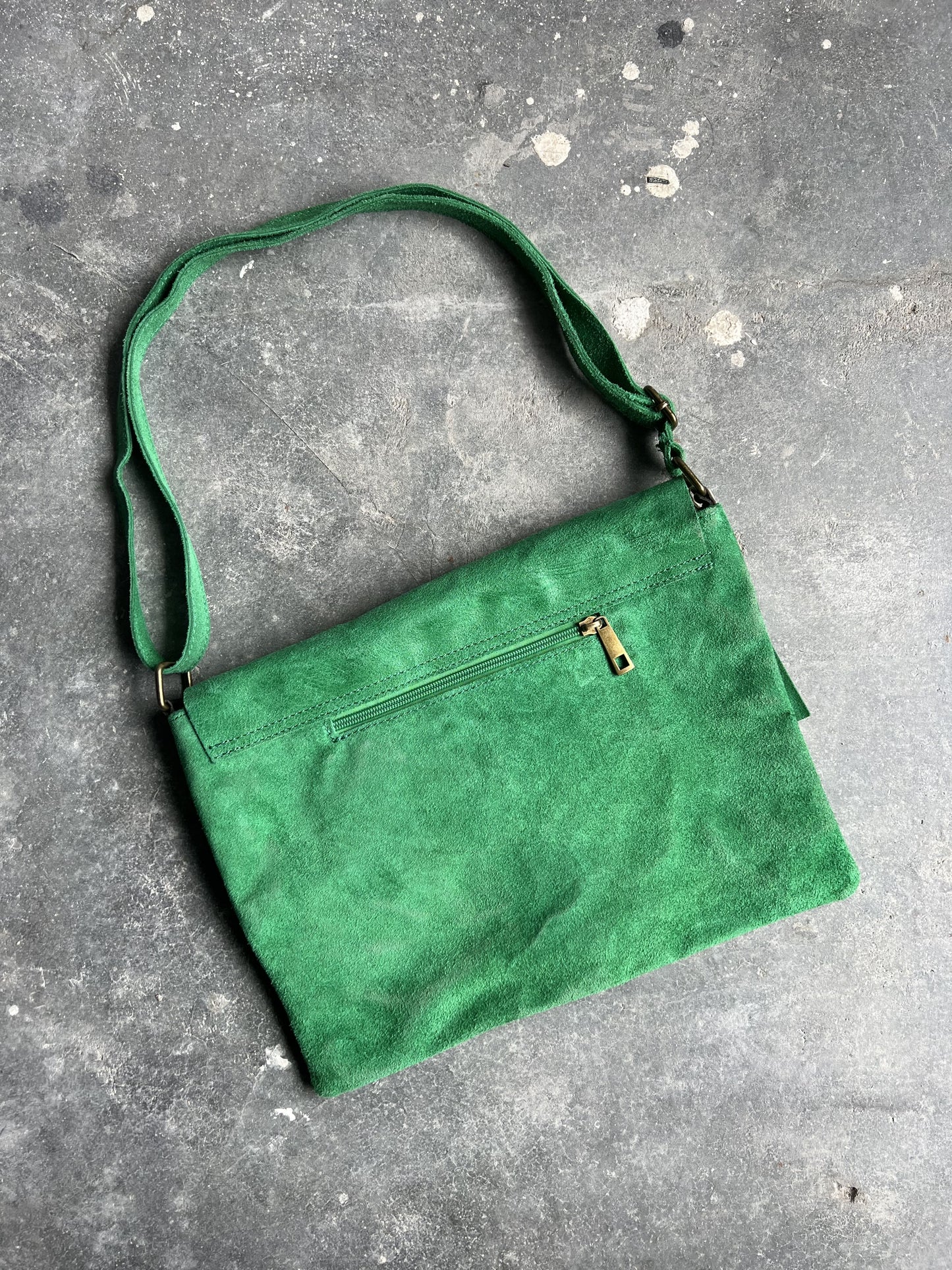 Cargar imagen en el visor de la galería, Vintage Late 90s Minimalism Japanese Style Leather Bag

