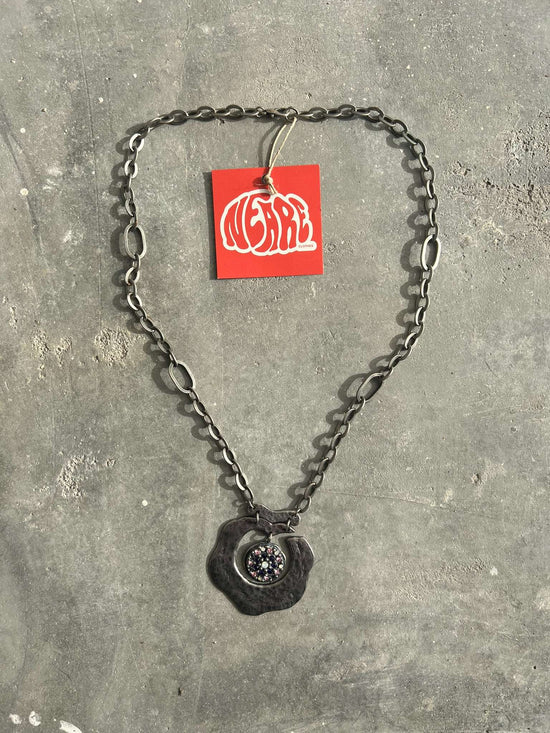 Vintage 00s Subversive Chained Chunky Necklace