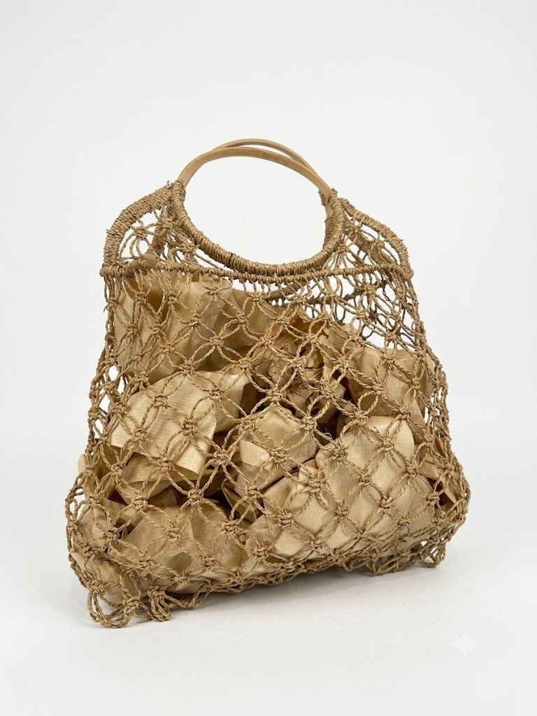 Vintage 90s Gimaguas Style Summer Hand Bag