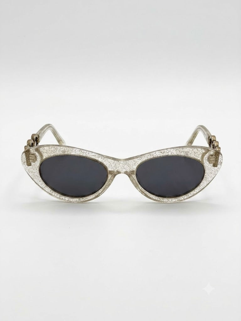 Vintage 00s Indie Sleaze Glitter Sunglasses