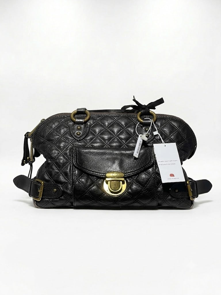 Vintage 00s Marc Jacobs Clowdy Bag  In Brown As seen on Mischa Barton