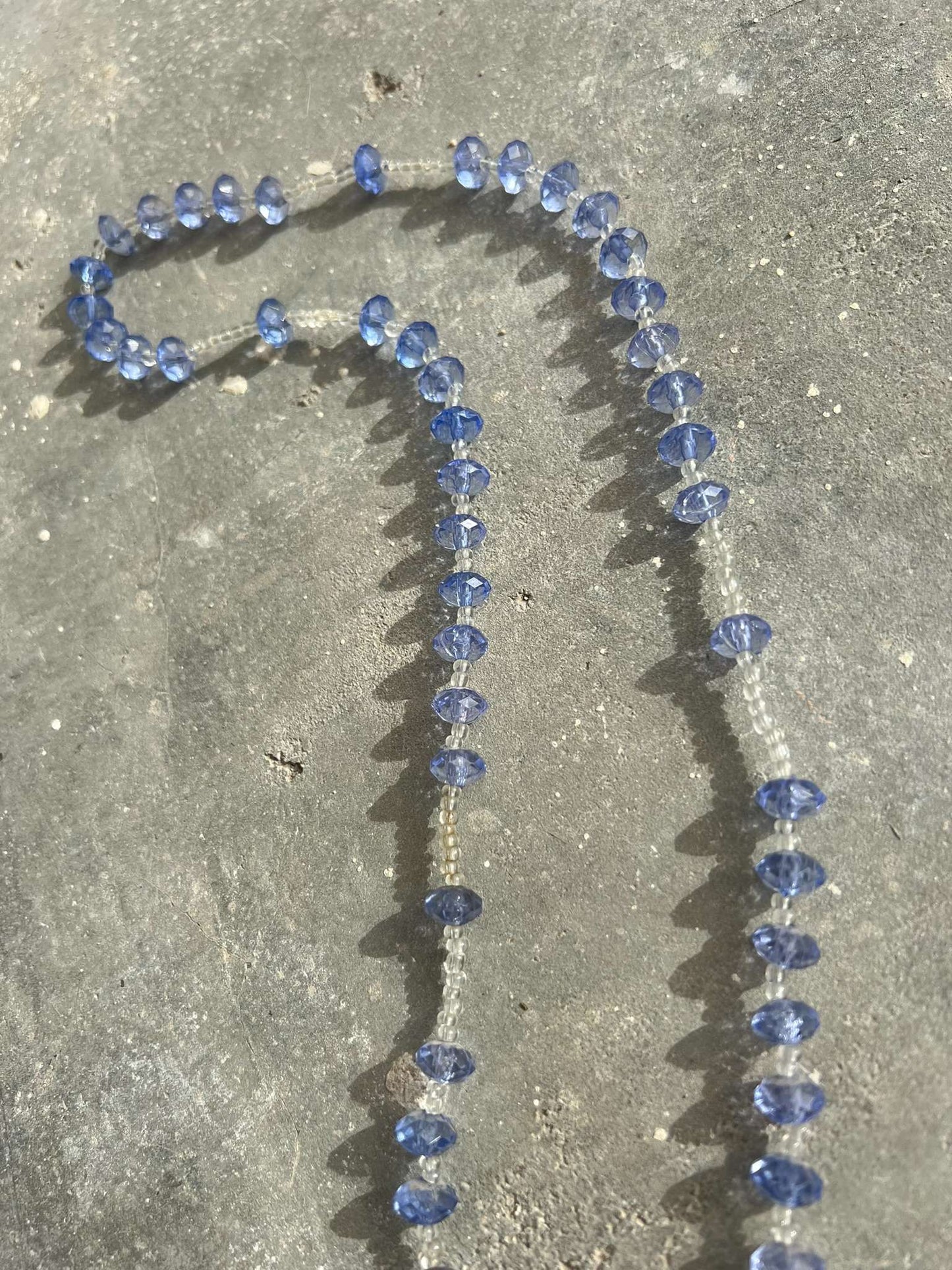 Vintage Late 90s Spanish Core Rosary With Beads