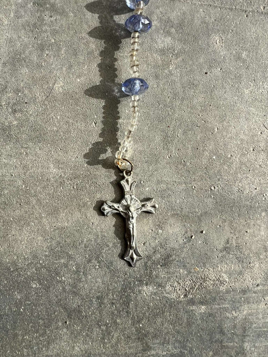 Vintage Late 90s Spanish Core Rosary With Beads