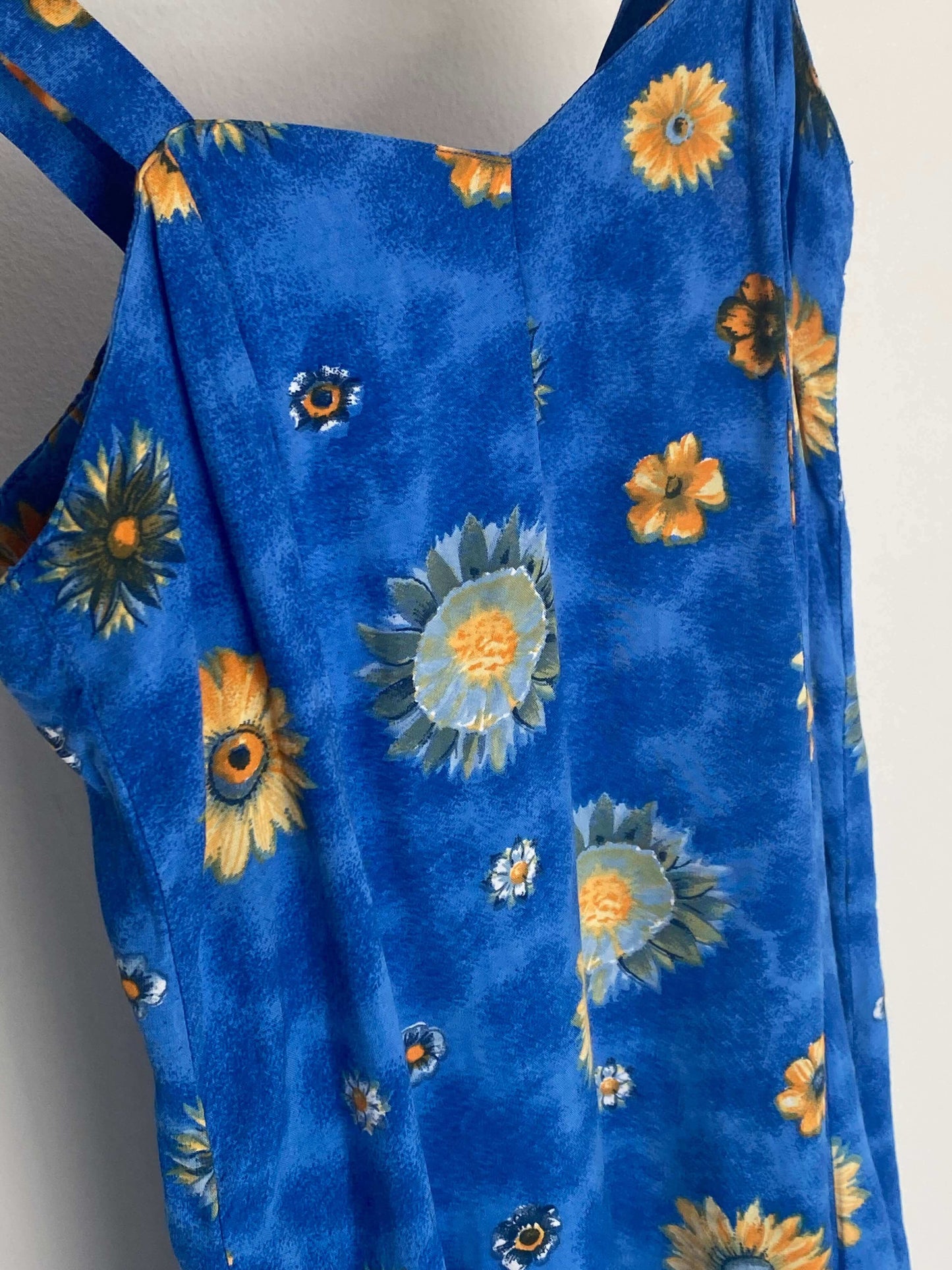 Vestido Vintage De Girasoles Estilo Blossom Años 90Vintage 90s Floral Blossom Mini Dress